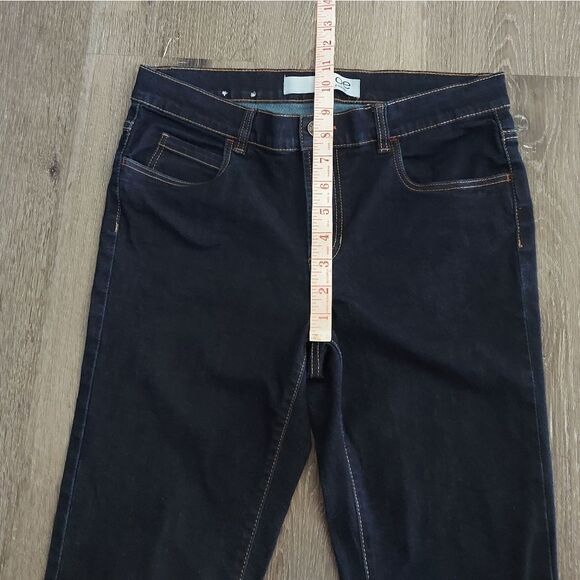 Joe Fresh Slim Women's Dark Blue Jeans Size 8 - Picture 6 of 7